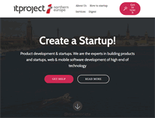 Tablet Screenshot of itproject.se